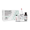 Kooliner professional package Contains: 3 oz. bottle powder, 2 oz. bottle liquid, 5⁄8 oz. bottle lubricant, measuring scoop, glass measuring vial.